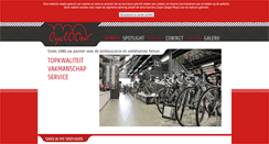 Desktop Screenshot of fietsencycloon.be