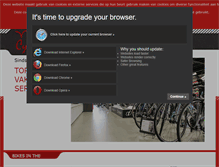 Tablet Screenshot of fietsencycloon.be